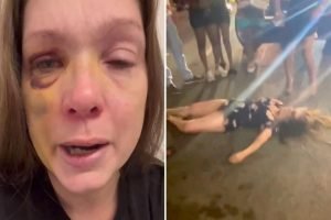 Single mom knocked out cold in Cincinnati mob attack breaks silence