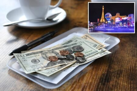Tipping in Las Vegas drops drastically — tourists say service doesn’t match higher costs