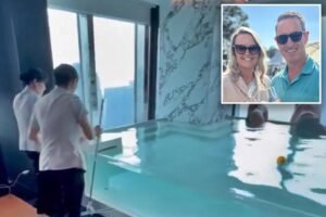 Gym-owning couple overflows private spa and ‘floods lower floors’ at luxury Chinese hotel: ‘It felt like a CSI TV scene’