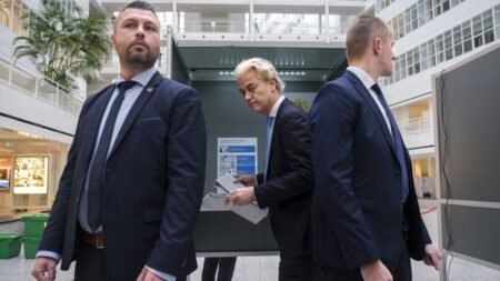 Geert Wilders’ far-right party leading two months before Dutch vote