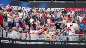 Poor Old Man Booed During MLB Speedway Classic Due To Lack Of Arm Strength