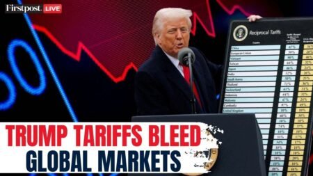 US Stock Market LIVE: Stock Markets Fall After US Announces New Rates on 92 Countries | N18G