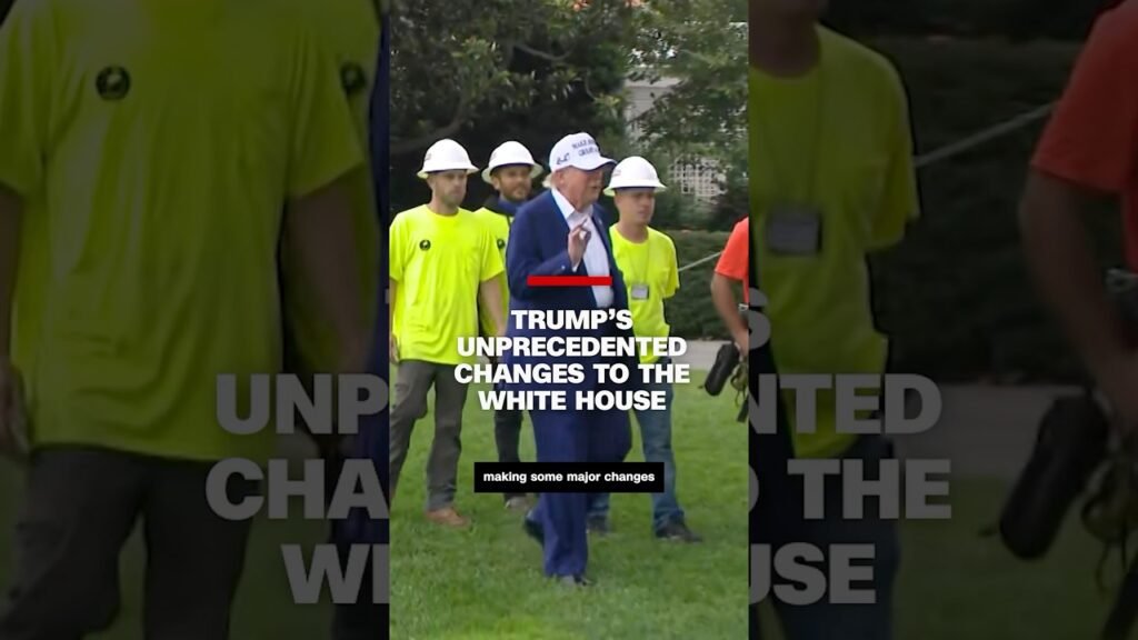 Trump’s unprecedented changes to the White House Trump’s unprecedented changes to the White House