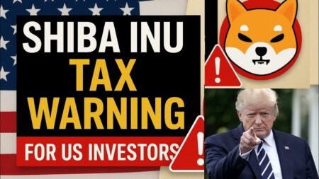Shiba inu Tax Warning For US crypto invester ! Shiba inu coin news today financial crypto trading