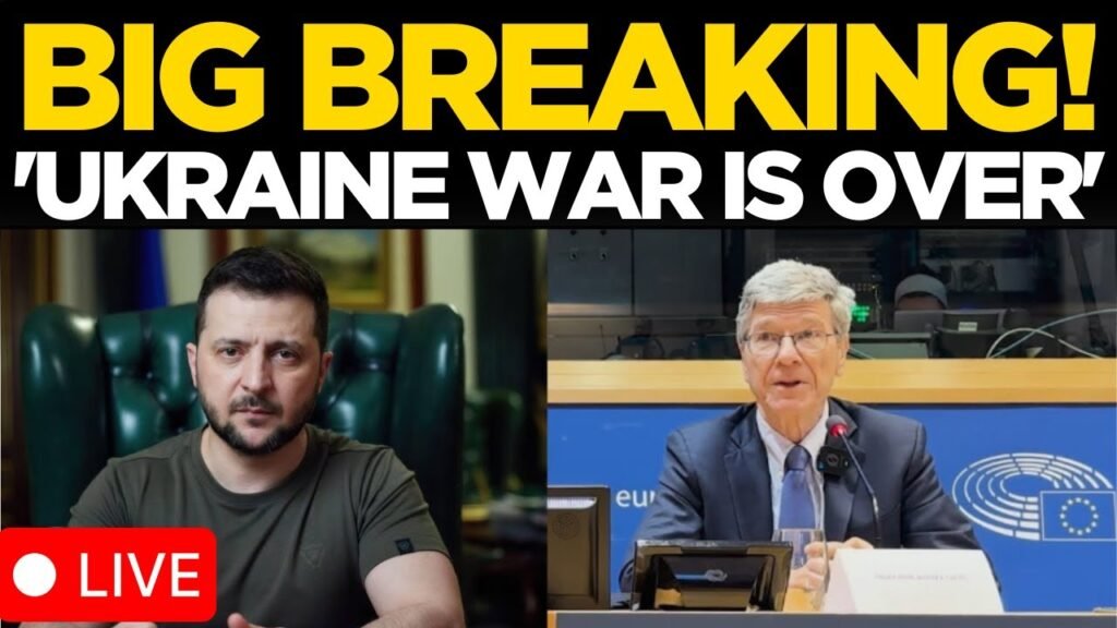 LIVE: ‘Ukraine War is Over’, Jeffrey Sachs Makes Fiery Speech At EU Parliament, Challenges America!