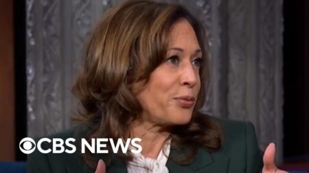 Kamala Harris says U.S. political system is “broken” in first interview since 2024 loss