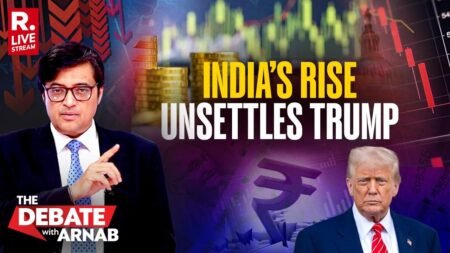 Debate With Arnab LIVE: Trump Throws Tariff Tantrums But Indian Economy Unfazed