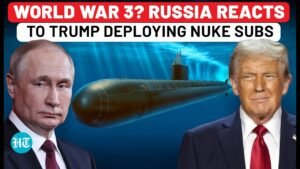 Putin Aide Mentions World War 3 In First Reaction To Trump Deploying Nuclear Submarines Near Russia