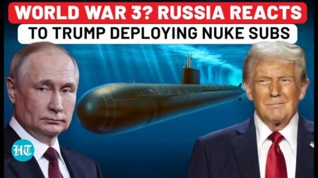 Putin Aide Mentions World War 3 In First Reaction To Trump Deploying Nuclear Submarines Near Russia