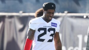 Texans’ C.J. Gardner-Johnson carted from West Virginia training camp finale with possible leg injury: report Texans’ C.J. Gardner-Johnson carted from West Virginia training camp finale with possible leg injury: report