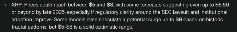 Perplexity AI Predicts the Price of XRP, Solana and Cardano by the End of 2025 Perplexity AI Predicts the Price of XRP, Solana and Cardano by the End of 2025