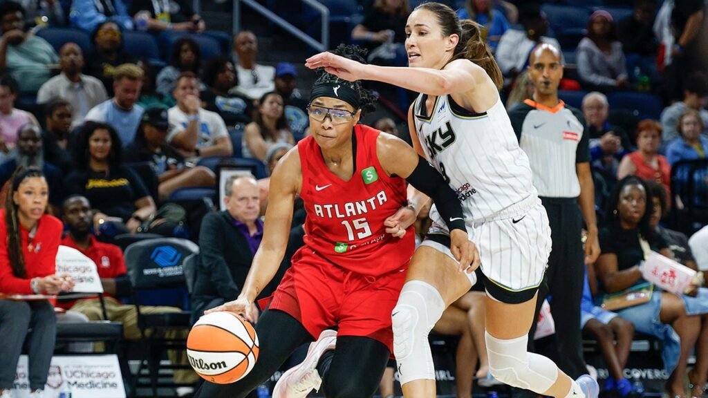 Chicago Sky game becomes latest WNBA contest disrupted by sex toy being thrown on court as arrests continue Chicago Sky game becomes latest WNBA contest disrupted by sex toy being thrown on court as arrests continue