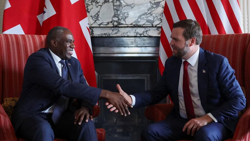 US, UK ‘disagree’ on Gaza plan but ‘share’ same goal Vance says ahead of Lammy meeting US, UK ‘disagree’ on Gaza plan but ‘share’ same goal Vance says ahead of Lammy meeting