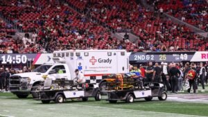 Lions’ Morice Norris leaves preseason game in ambulance after blow to the head Lions’ Morice Norris leaves preseason game in ambulance after blow to the head