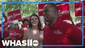 Political jabs and jokes from U.S. Senate candidates highlight Fancy Farm picnic