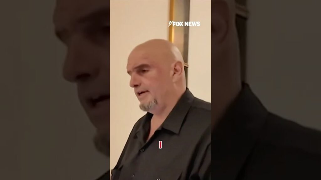 Fetterman makes major admission: Trump 'absolutely' winning #shorts