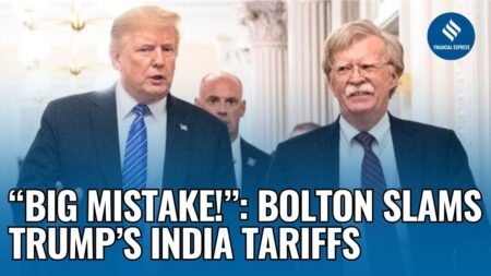 Ex-US NSA John Bolton Mocks Trump Over India Tariffs, Calls It a “Big Mistake” | Trump Tariffs
