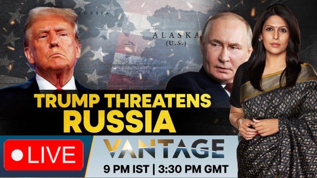 LIVE | “Severe Consequences”: Trump Warns Putin Ahead Of Alaska Meet | Vantage with Palki Sharma