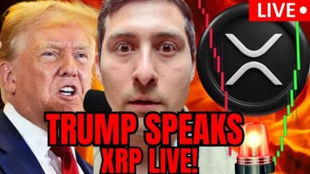 XRP FLASH CRASH NOW!🔴TRUMP SPEAKS LIVE