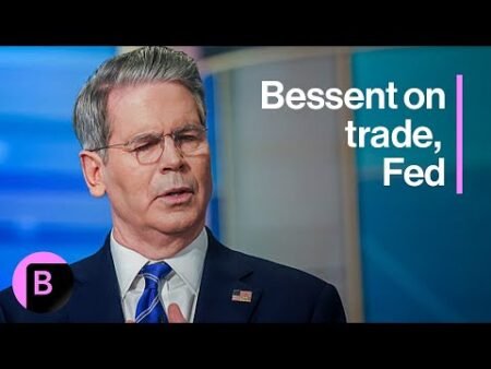 Bessent on Fed Rate Cuts, Nvidia Chips in China, Trump’s Summit With Putin