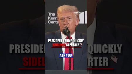 Trump sidelines reporter: ‘I didn’t ask you’ #shorts #usa #us #news #trump