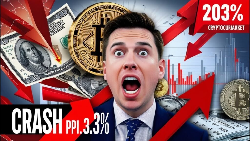 Bitcoin CRASH After US Inflation Hits 3.3%! BTC Price Plunge Explained