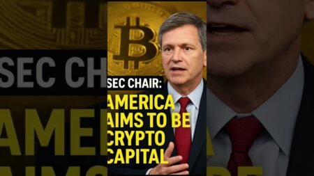 SEC Chair: America Aims to Be Crypto Capital. #subscribe #news #trending