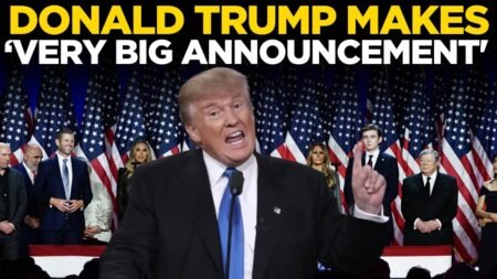 Trump Speech LIVE | US President Makes HUGE Announcement | Trump Latest News | US News LIVE