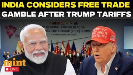 Trump Tariffs Live: Trump’s Oil Tariffs Push India Toward Reconsidering Mega Free Trade Agreement
