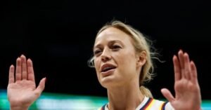 WATCH: Fever’s Sophie Cunningham Apparently Struck by Flying Sex Toy During Game WATCH: Fever’s Sophie Cunningham Apparently Struck by Flying Sex Toy During Game