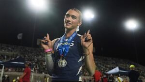 Democratic lawmaker honors trans athlete who won California girls track and field state titles Democratic lawmaker honors trans athlete who won California girls track and field state titles