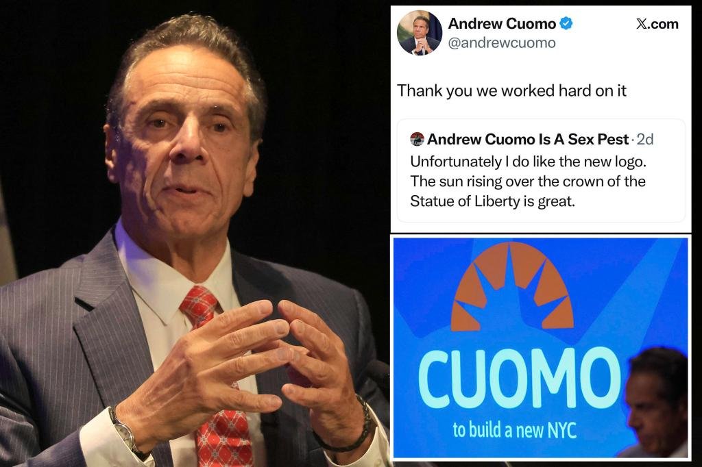 Cuomo mocked for resharing tweet from ‘Andrew Cuomo is a sex pest’ X account: ‘This is real lmao’ Cuomo mocked for resharing tweet from ‘Andrew Cuomo is a sex pest’ X account: ‘This is real lmao’