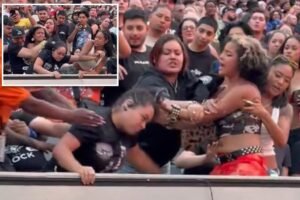 Brawl breaks out between fans during WWE SummerSlam in NJ