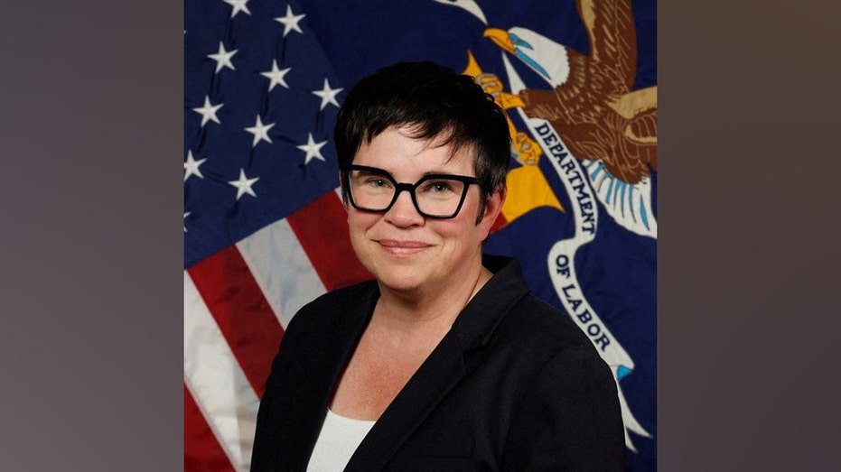 U.S. Labor Department's Bureau of Labor Statistics Commissioner Erika McEntarfer poses for a photograph