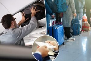 Travel experts reveal hack to secure overhead bin on board your plane every time