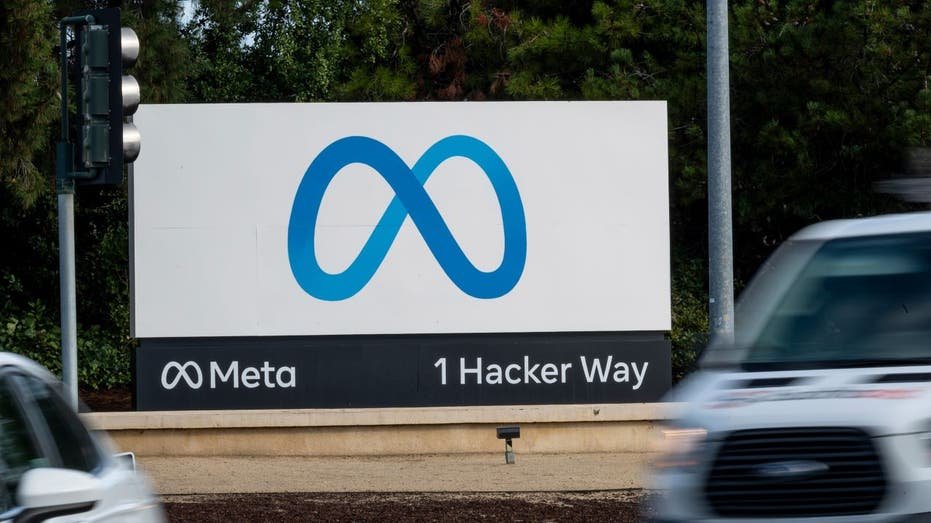 Meta headquarters sign