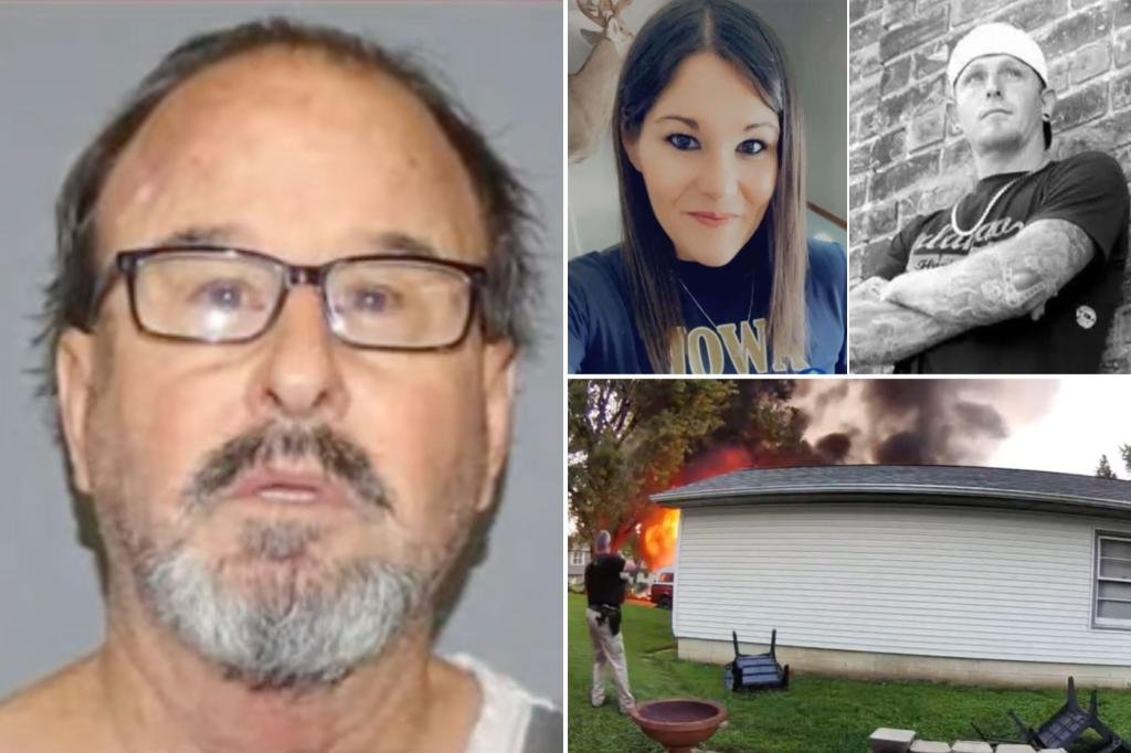 Iowa man, 71, dies after shooting 2 neighbors over dispute and setting his house on fire: officials Iowa man, 71, dies after shooting 2 neighbors over dispute and setting his house on fire: officials