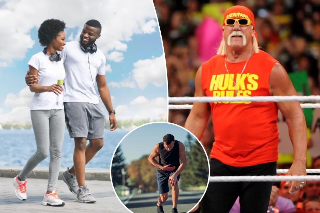 Use the ‘talk test’ to lower your risk of having a heart attack like Hulk Hogan Use the ‘talk test’ to lower your risk of having a heart attack like Hulk Hogan