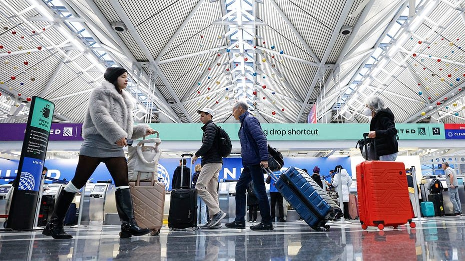 People at an airport
