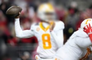 Tennessee Posts Highlight Of Interception From Practice, Bizarrely Blurs QB Who Threw It