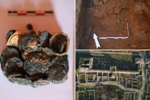 Elite Roman family’s ancient treasure unearthed in ruins of fire-scorched dwelling
