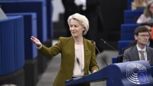 Von der Leyen previews new sanctions on Russia, new loan for Ukraine Von der Leyen previews new sanctions on Russia, new loan for Ukraine