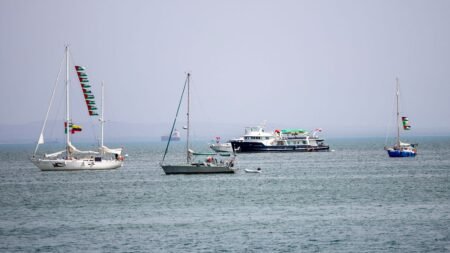 Gaza-bound flotilla rejects Israeli claims of Hamas funding