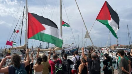 European aid flotilla sails to Gaza with four MEPs aboard