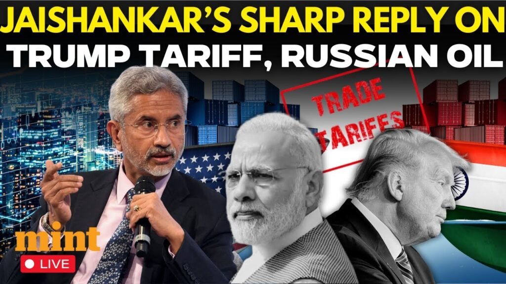 Jaishankar Hits Back At U.S. On Russian Oil Trade, Questions Trump Tariff Policy
