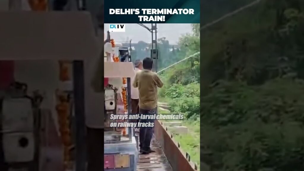 MCD’s Mosquito Terminator Train Hits Delhi Tracks To Curb Dengue & Malaria!
