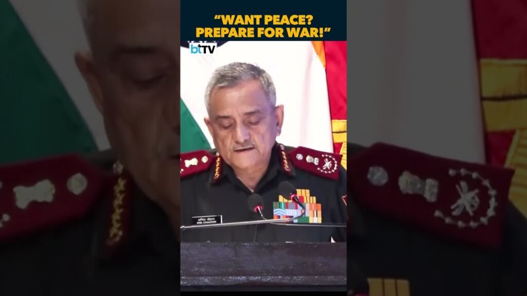 CDS Gen Anil Chauhan: Peace Without War Is Utopian, Quotes Ramdhari Singh ‘Dinkar’