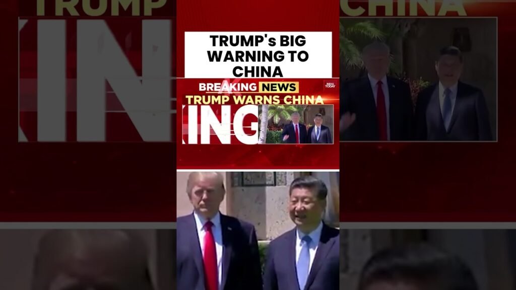 Trump to China: Give Us Magnets Or Face 200% Tariff Amid Trade Row | India Today Trump to China: Give Us Magnets Or Face 200% Tariff Amid Trade Row | India Today