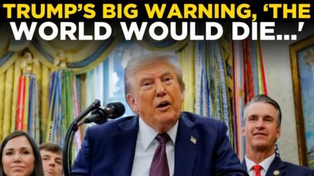 Donald Trump Speech LIVE I ‘World Will Die If…’: Trump’s Deadly Ultimatum On Cam I US News LIVE