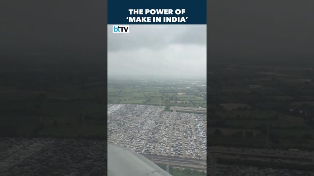 Aerial View Of Maruti Suzuki Stockyard In Hansalpur, Gujarat | Made In India For The World!